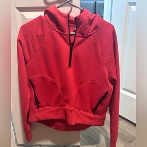 DSG Vibrant Red Zip-Up Hoodie